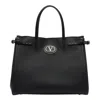 Valentino Antibes Tote Bag In Black
