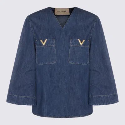 Valentino Medium Blue Denim Top
