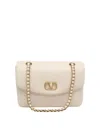 Valentino Garavani  Garavani Djuna Medium Chain Bag In Nappa Leather Woman Butter Uni In Neutral