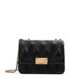 Valentino Garavani Medium Quiltie 67 Quilted Leather Shoulder Bag In Black