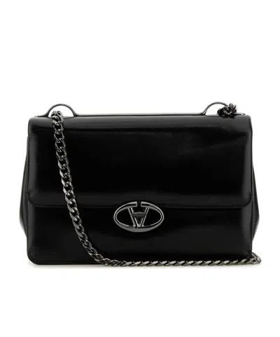 VALENTINO GARAVANI VALENTINO VLOGO SIGNATURE FOLDOVER TOP SHOULDER BAG