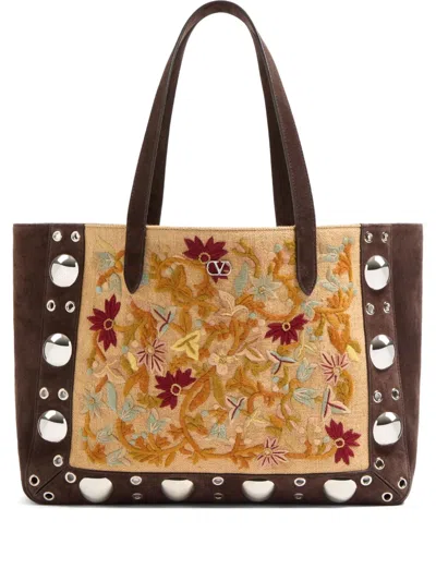 Valentino Garavani Medium Nellcôte Tote Bag