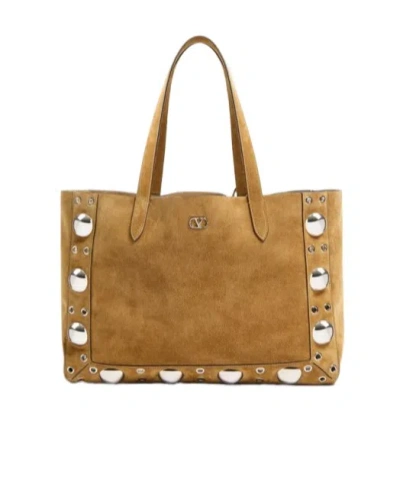 VALENTINO GARAVANI VALENTINO NELLCÔTE LOGO PLAQUE MEDIUM SHOULDER BAG