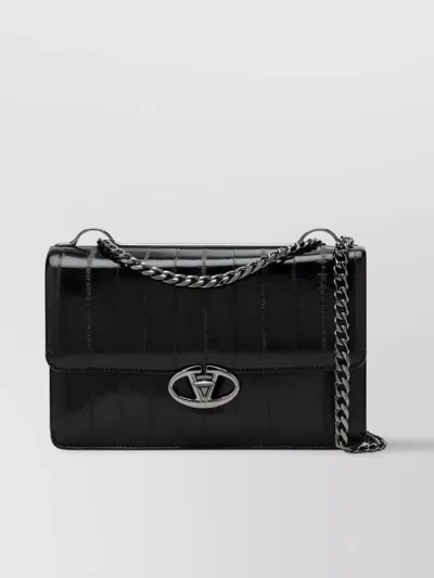 VALENTINO GARAVANI MEDIUM QUILTED CHAIN STRAP SHOULDER BAG