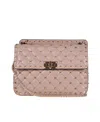 Valentino Medium Rockstud Spike Tote Bag In Nude
