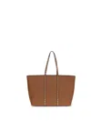 Valentino Garavani Rockstud Tote With Edgy Embellishments In Brown
