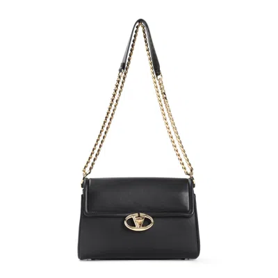 Valentino Garavani Valentino Medium Shoulder Bag In Black