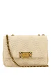 Valentino Women's Ivory Nappa Leather Medium Quiltie 67 Shoulder Bag