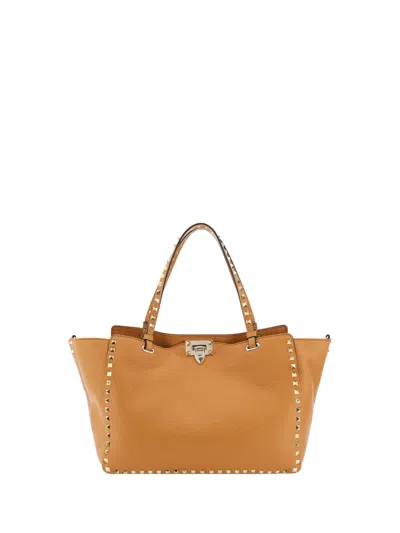 VALENTINO GARAVANI MEDIUM TOTE | ROCKSTUD | VIT.ST.ALCE UNL