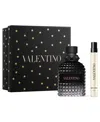 Valentino Men's 2-pc. Uomo Born In Roma Fragrance Holiday Gift Set In Transparent