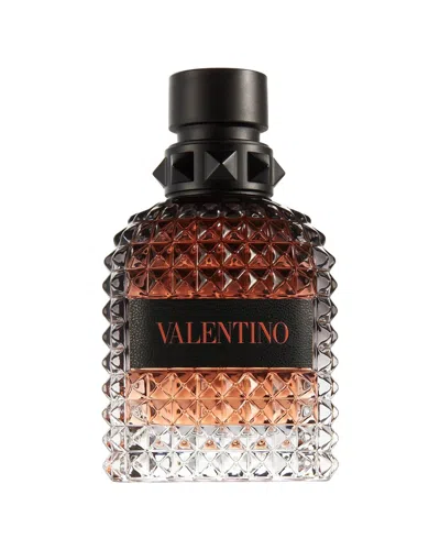 Valentino Men's 3.3oz Born In Roma Coral Fantasy Edt Spray In Transparent