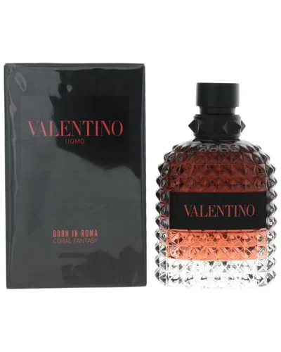 Valentino Men's 3.4oz Born In Roma Coral Fantasy Edt In Transparent