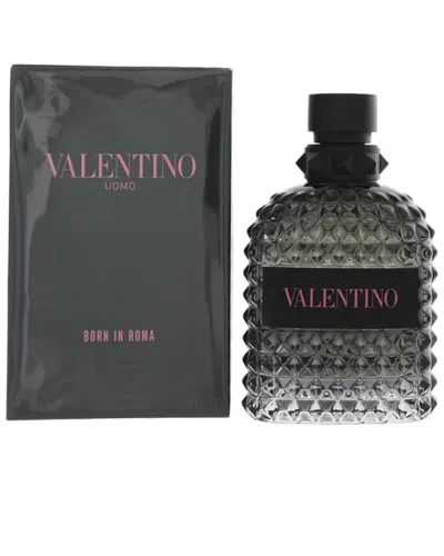 Valentino Men's 3.4oz Born In Roma Edt In Black
