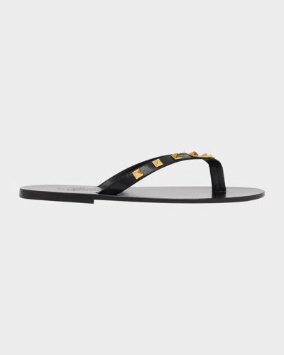 VALENTINO GARAVANI MEN & APOS;S ROCKSTUD THONG SANDALS