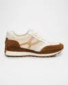Valentino Garavani Men & Apos;s Sparry Split Leather And Napa Low-top Sneakers In White