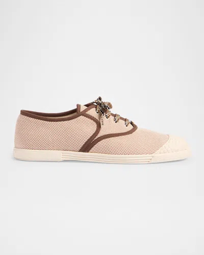VALENTINO GARAVANI MEN'S BAY BY BAY CANVAS LOW-TOP SNEAKERS