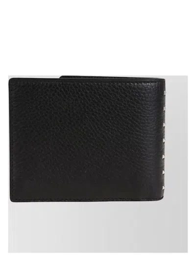 Valentino Garavani Men's Bilfold Wallet In Nero