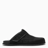 Valentino Men's Sabot With Toile Iconographe Motif In Black