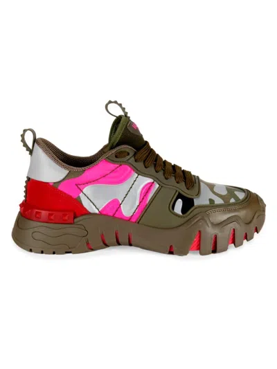 Valentino Garavani Sneakers In Army Green
