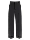 Valentino Garavani Charcoal Wool Pant