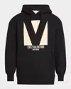 Valentino Chez Hooded Sweatshirt In Black