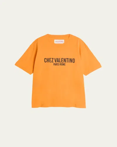 VALENTINO MEN'S CHEZ JERSEY T-SHIRT