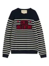 Valentino Garavani Sweater With Jacquard Pattern Chez  Garavani In Black