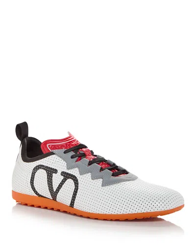 VALENTINO GARAVANI MEN'S CHROMATHON LOW TOP SNEAKERS