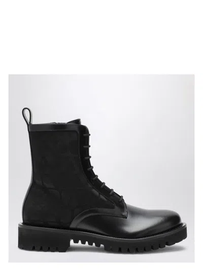 VALENTINO GARAVANI MEN'S COMBAT BOOT