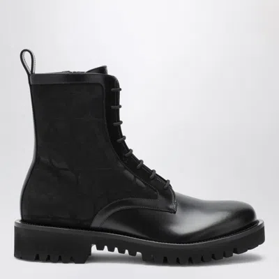 VALENTINO GARAVANI MEN'S COMBAT BOOT