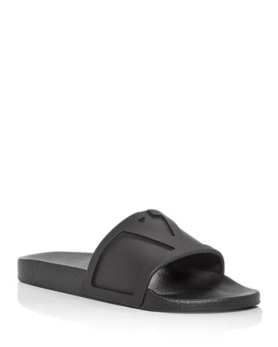 VALENTINO GARAVANI MEN'S COOLSIDE VLOGO SLIDE SANDALS