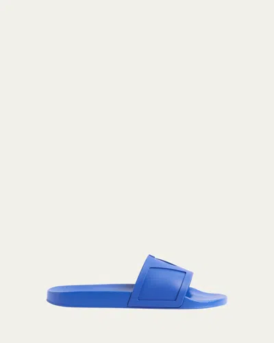 VALENTINO GARAVANI MEN'S COOLSLIDE PLASTIC POOL SLIDES