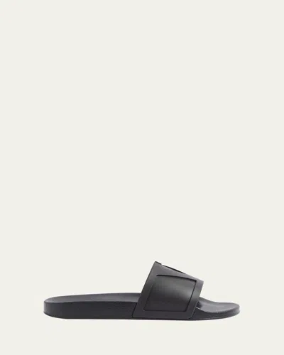 VALENTINO GARAVANI MEN'S COOLSLIDE PLASTIC POOL SLIDES