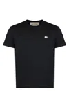 Valentino T-shirt With Signature Vlogo In Black