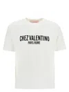 Valentino Cotton Crew Neck T-shirt With Graphic Print