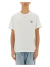 Valentino Vlogo Patch T-shirt With In White