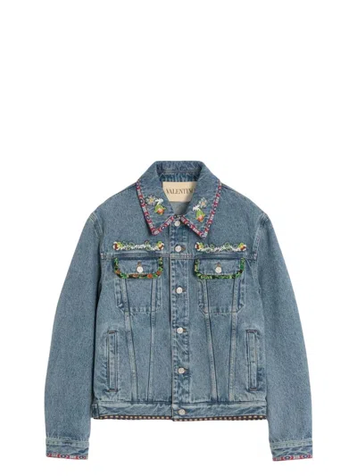 VALENTINO MEN'S DENIM JACKET