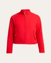 Valentino Men's Harrington Wool Full-zip Blouson