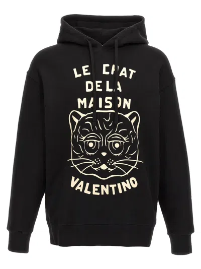 Valentino Hoodie In Black
