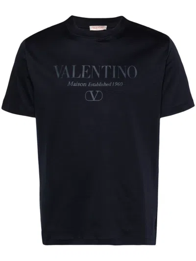 Valentino Premium Graphic T-shirt With Luxurious Comfort And Sophisticated Design In Black