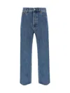 Valentino Men's Straight-leg Jeans In Blue