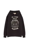 Valentino Garavani Sweatshirt With Le Chat De La Maison Patch In Black