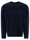 Valentino Wool Jersey. In Blue