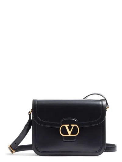VALENTINO GARAVANI MEN'S LEATHER SHOULDER BAG