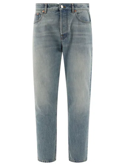 Valentino Blue Cotton Jeans