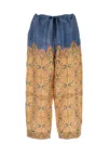 Valentino Printed Linen Pant