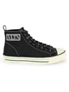 Valentino Garavani Men's Logo Sneakers In Nero