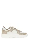 Valentino Freedots Leather Sneakers In White