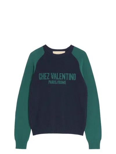 VALENTINO MEN'S MAGLIA KNITWEAR CHEZ SWEATER