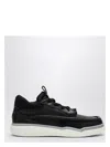 Valentino Garavani Hybrid Rainboot Leather Sneakers With Signature Branding